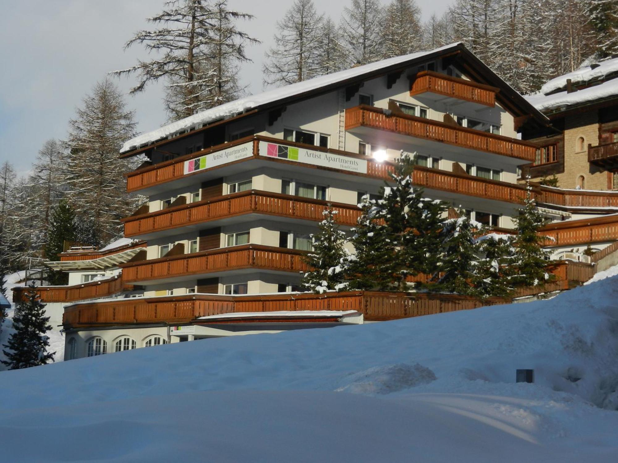 Artist Apartments & Hotel Garni Zermatt Exteriör bild