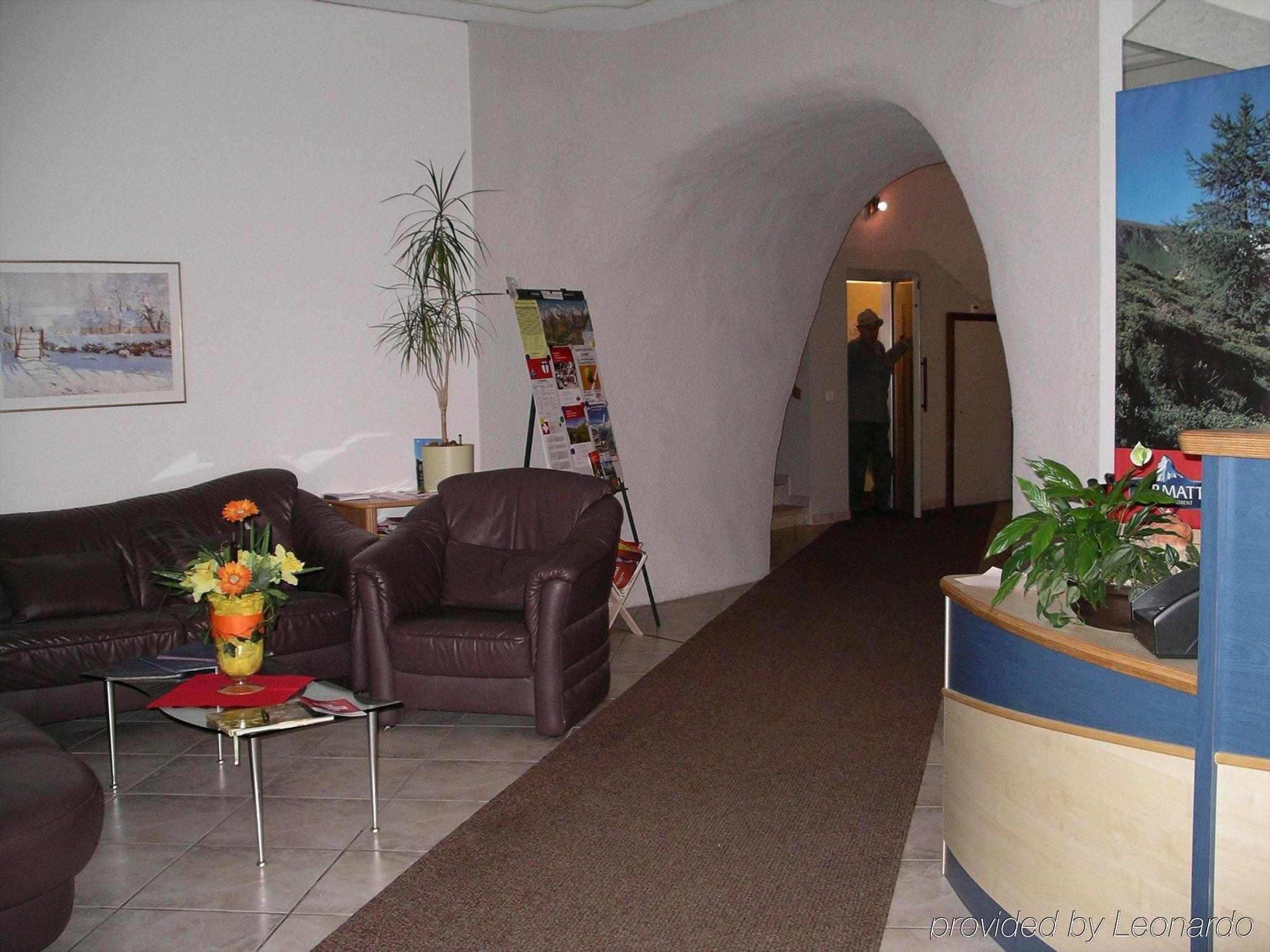 Artist Apartments & Hotel Garni Zermatt Inreriör bild