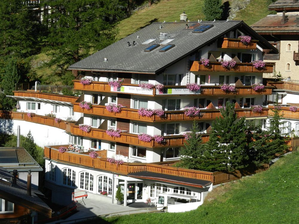 Artist Apartments & Hotel Garni Zermatt Exteriör bild